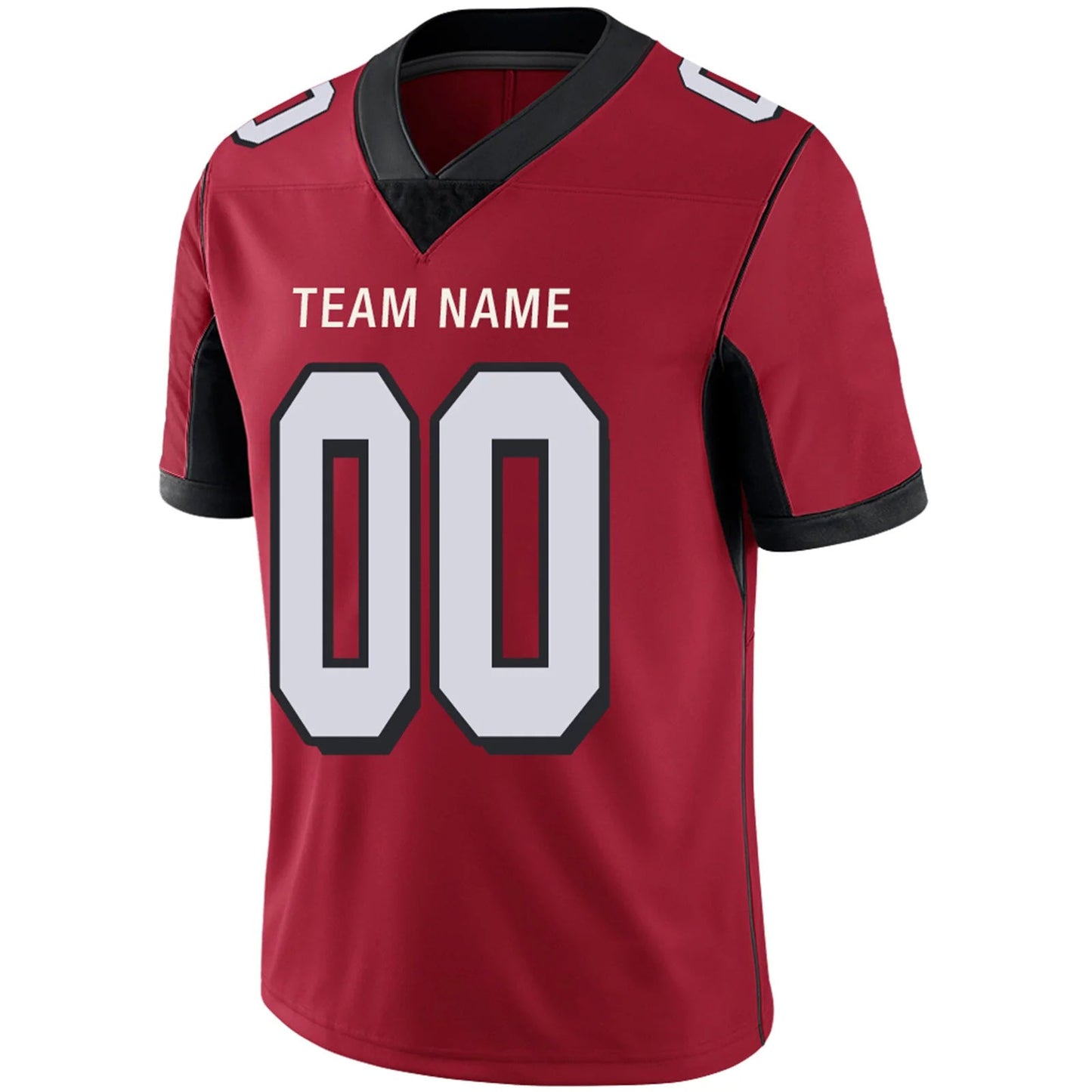 Custom A.Falcons Red Personalized Design Football Jerseys