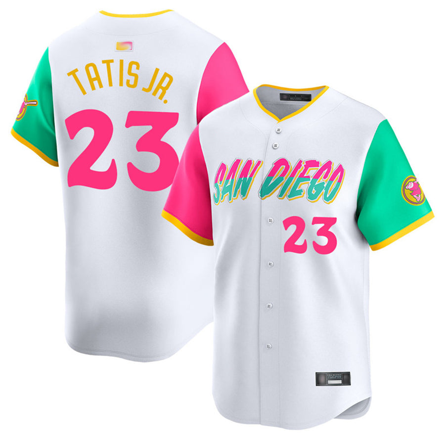 S.Diego Padres #23 Fernando Tatis Jr. Player City Connect Limited Baseball Jerseys