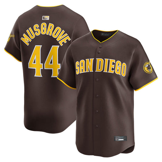 S.Diego Padres #44 Joe Musgrove Player Road Limited Baseball Jerseys