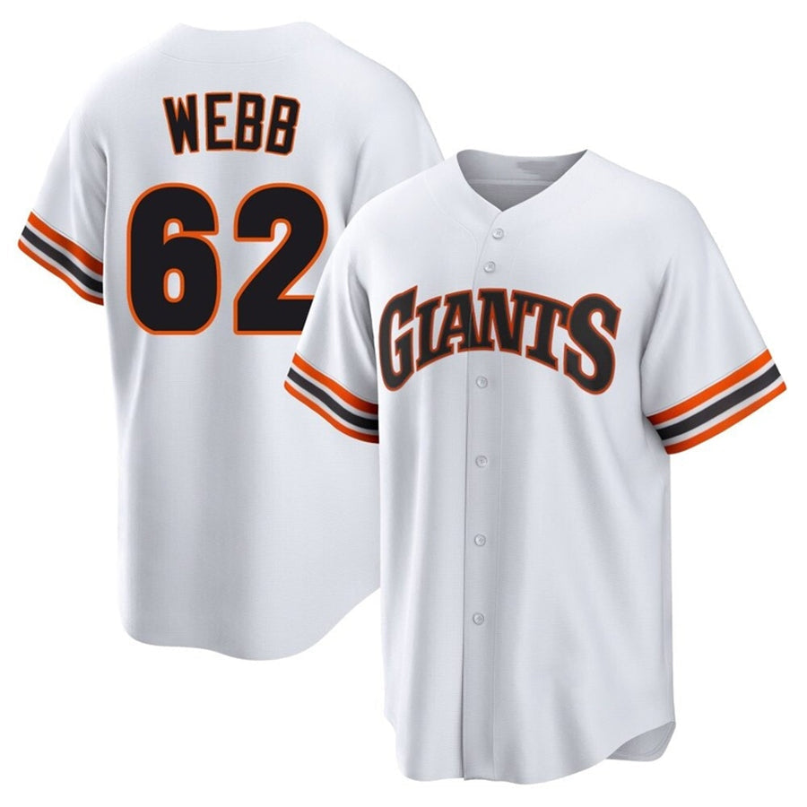 S.Francisco Giants #62 Logan Webb Player White City Connect Home Baseball Jerseys
