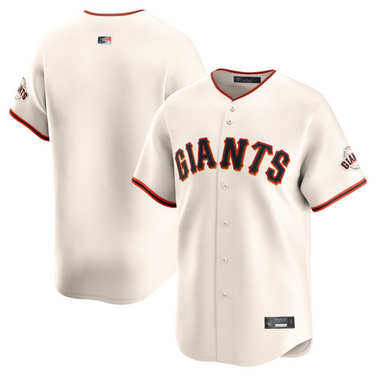 S.Francisco Giants Blank Player Cream Home Limited Baseball Jerseys