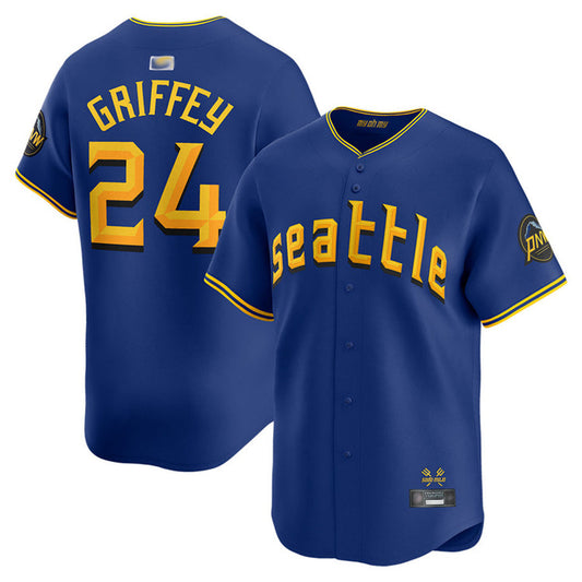 S.Mariners #24 Ken Griffey Jr. Player City Connect Limited Baseball Jerseys