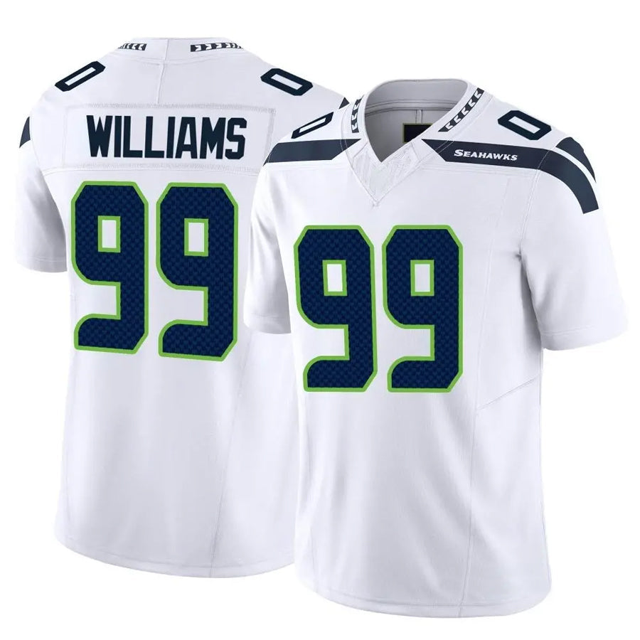 S.Seahawks #99 Leonard Williams Player White Vapor F.U.S.E. Limited Football Jerseys