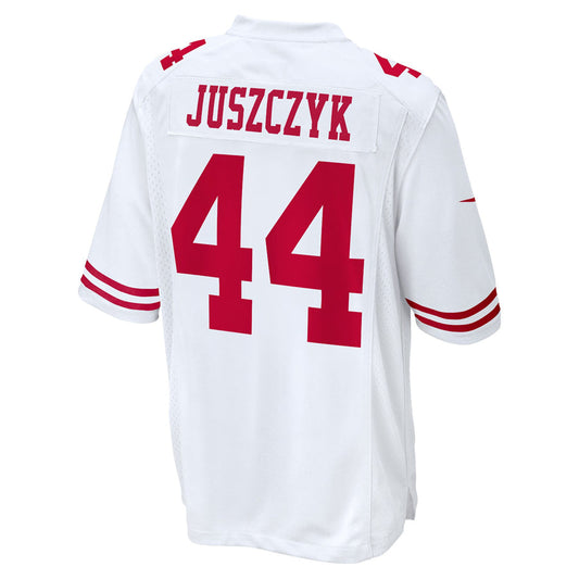 SF.49ers #44 Kyle Juszczyk Player White Game Football Jerseys