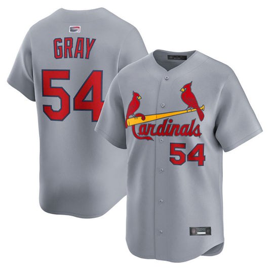 St.Louis Cardinals #54 Sonny Gray Player Road Limited Home Baseball Jerseys