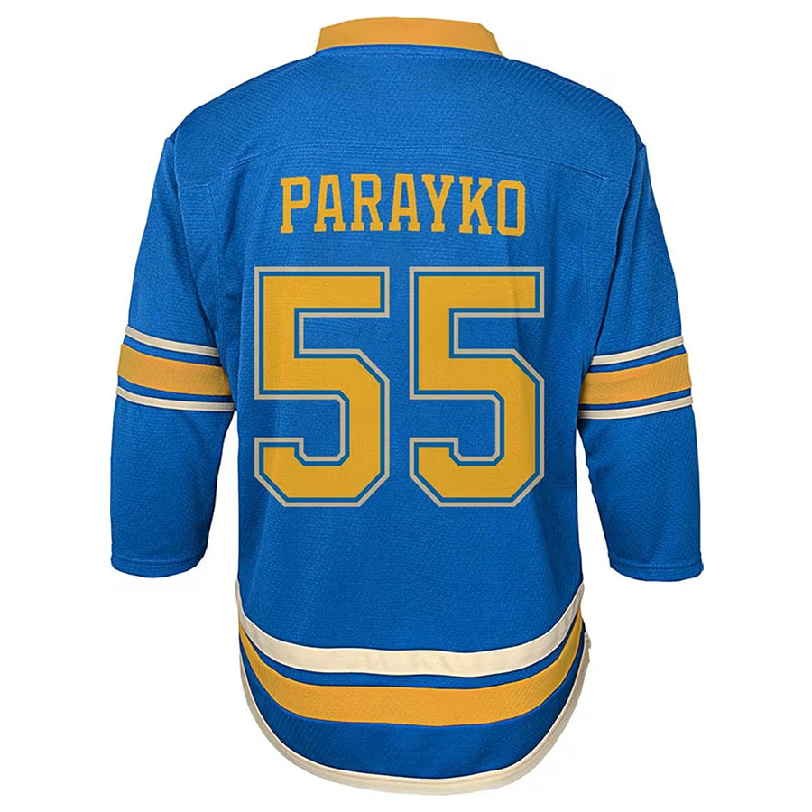 St. L.Blues #55 Colton Parayko Player Light Blue Replica Hockey Jerseys