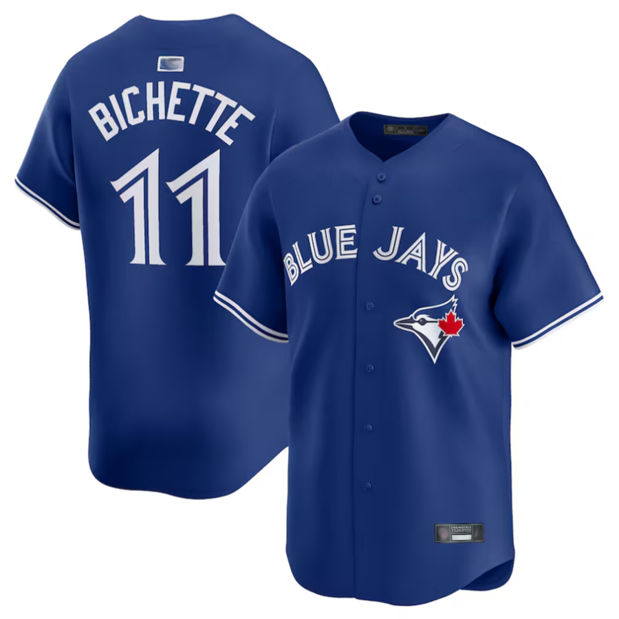T.Blue Jays #11 Bo Bichette Player Navy Limited Baseball Jerseys