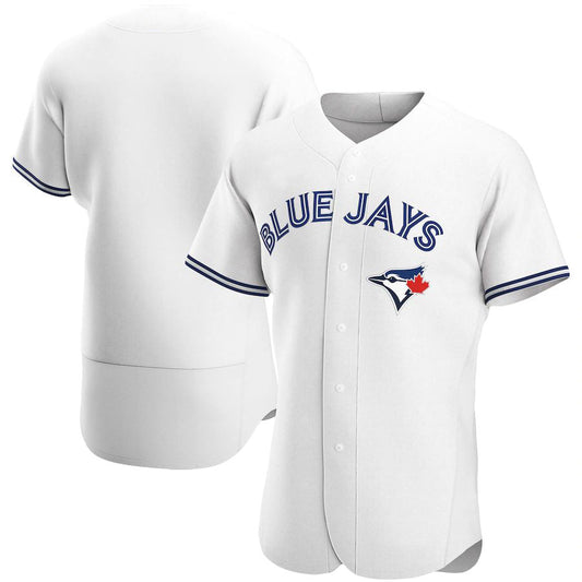 T.Blue Jays Blank Player White Home Team Baseball Jerseys