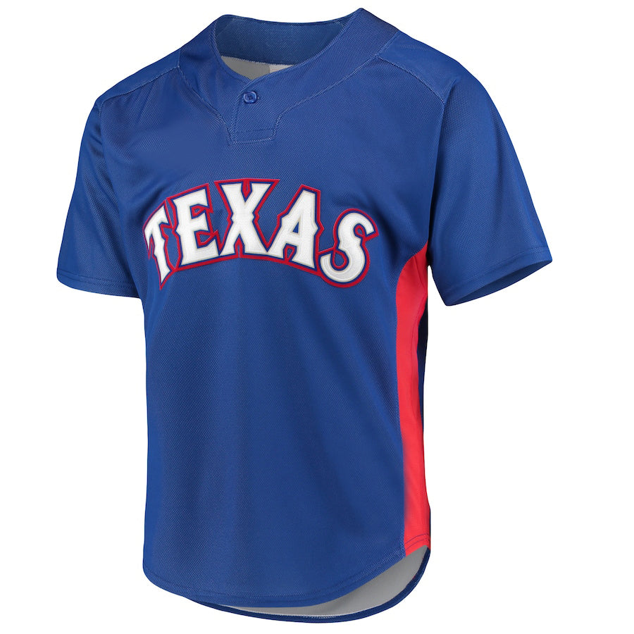 T.Rangers Blank Player Royal Big & Tall Replica Limited Team Baseball Jerseys