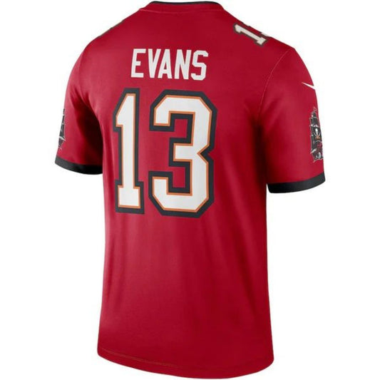 #13 Mike Evans Player TB.Buccaneers Red Legend Game Football Jerseys