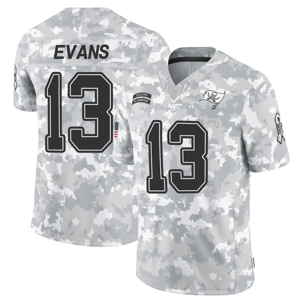 TB.Buccaneers #13 Mike Evans Player Limited Arctic Camo Football Jerseys