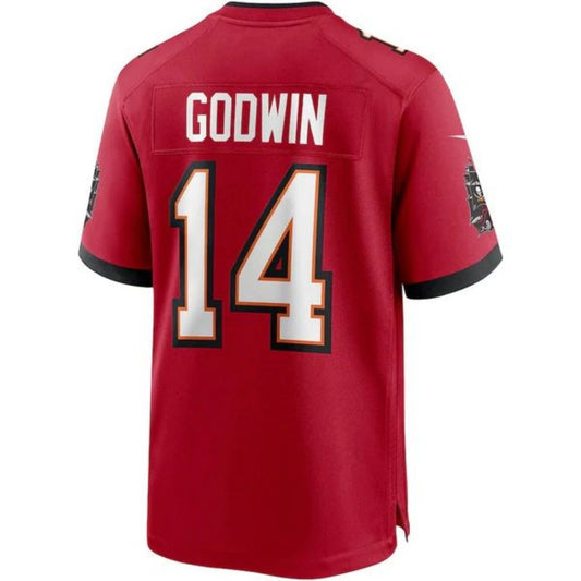 #14 Chris Godwin Player TB.Buccaneers Red Game Football Jerseys