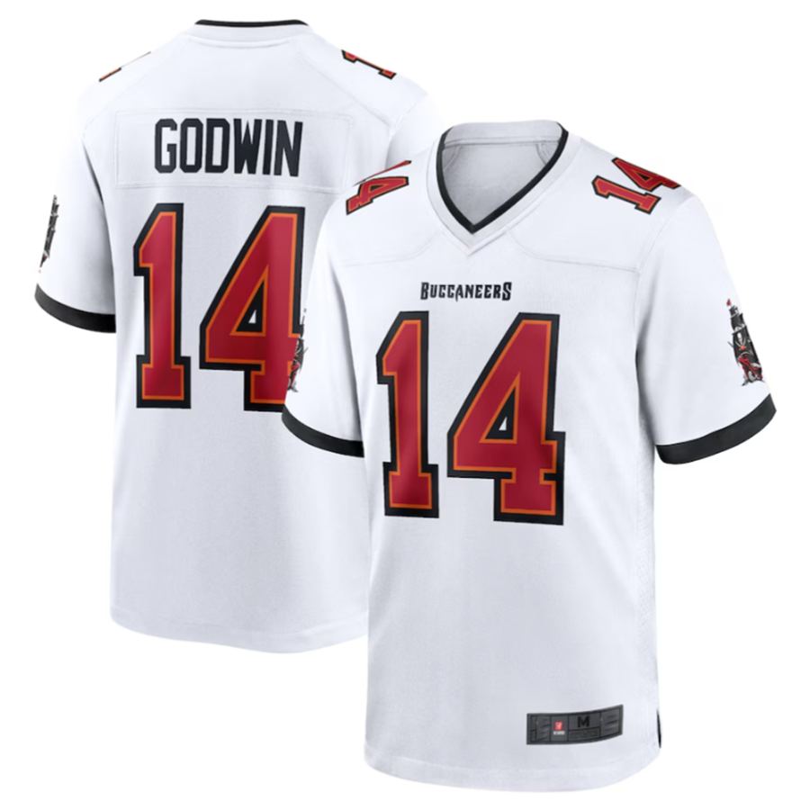 #14 Chris Godwin Player TB.Buccaneers White Game Football Jerseys