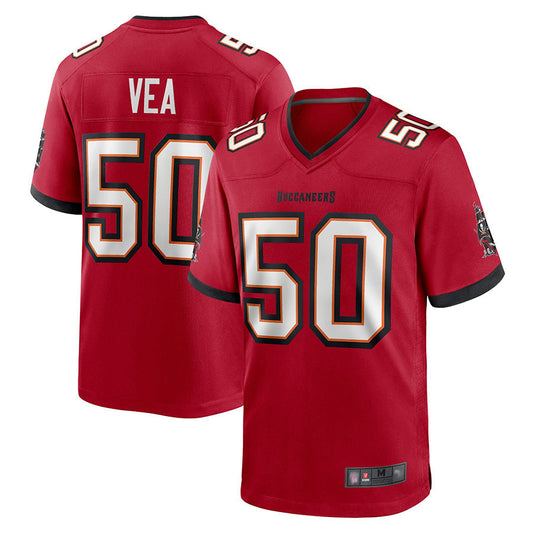 TB.Buccaneers #50 Vita Vea Player Red Game Football Jerseys