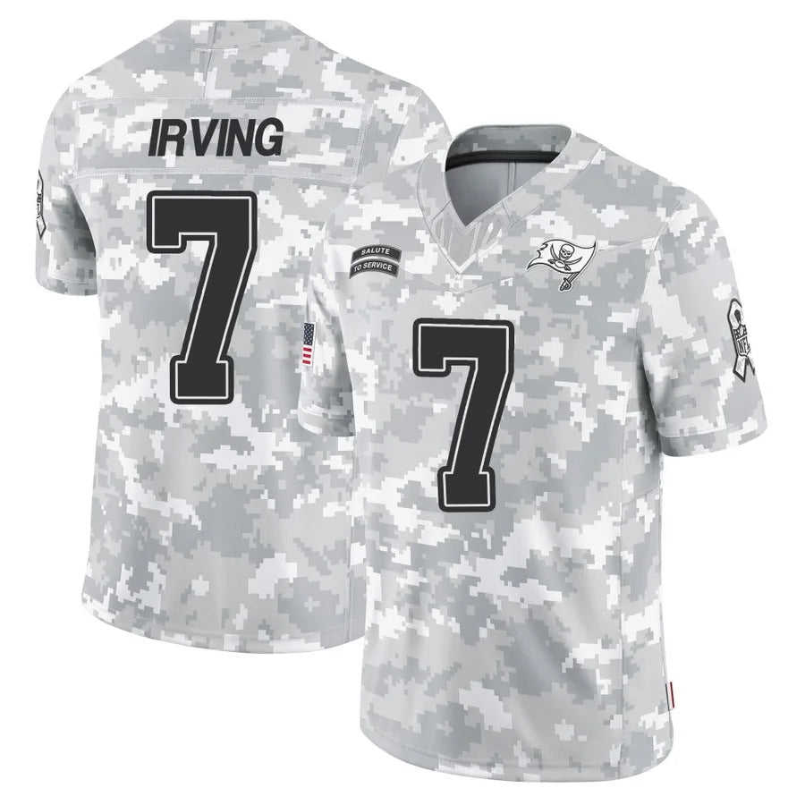 TB.Buccaneers #7 Bucky Irving Player Limited Arctic Camo Football Jerseys