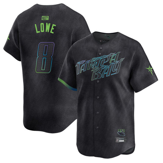 TB.Rays #8 Brandon Lowe Player City Connect Limited Baseball Jerseys