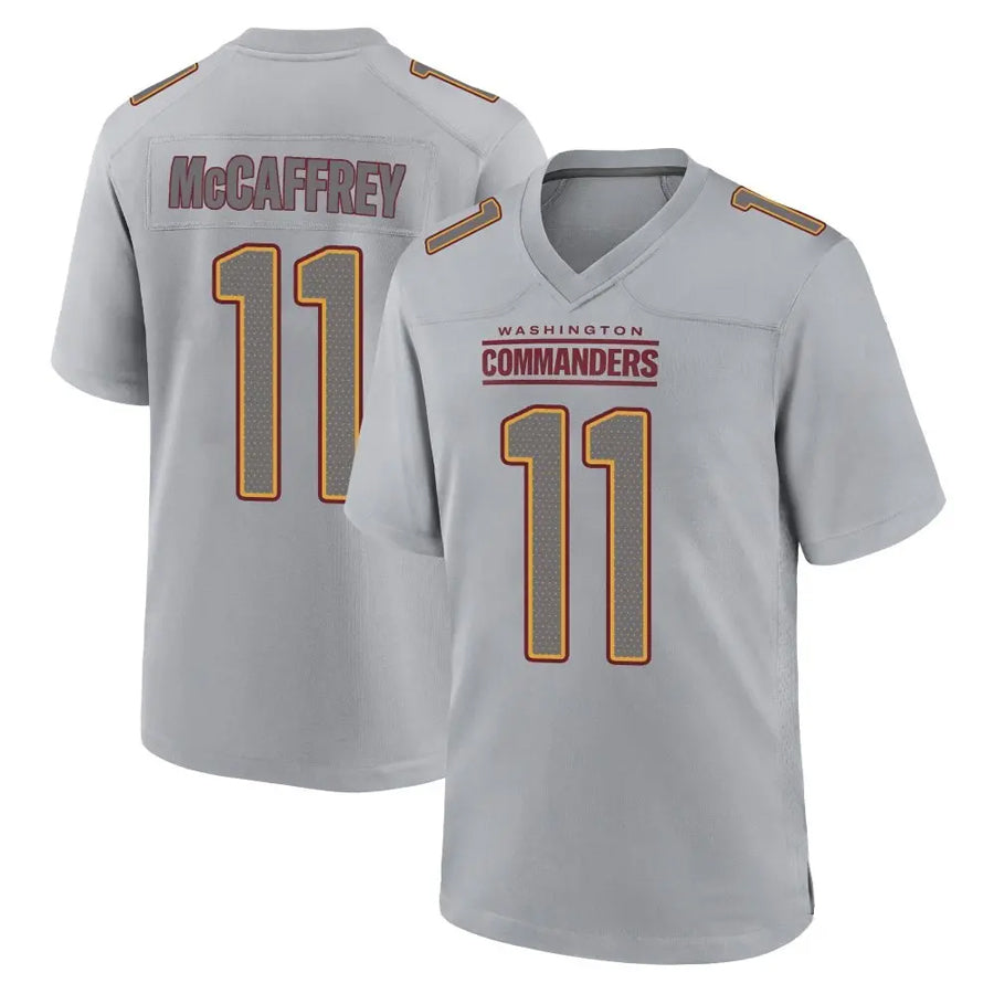 W.Commanders #11 Luke McCaffrey Player Gray Fashion Game Football Jerseys