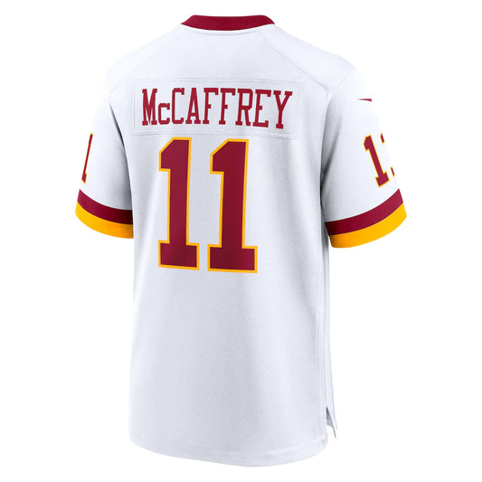 W.Commanders #11 Luke McCaffrey Player White Game Football Jerseys