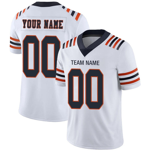 Custom C.Bears White Personalized Design Football Jerseys