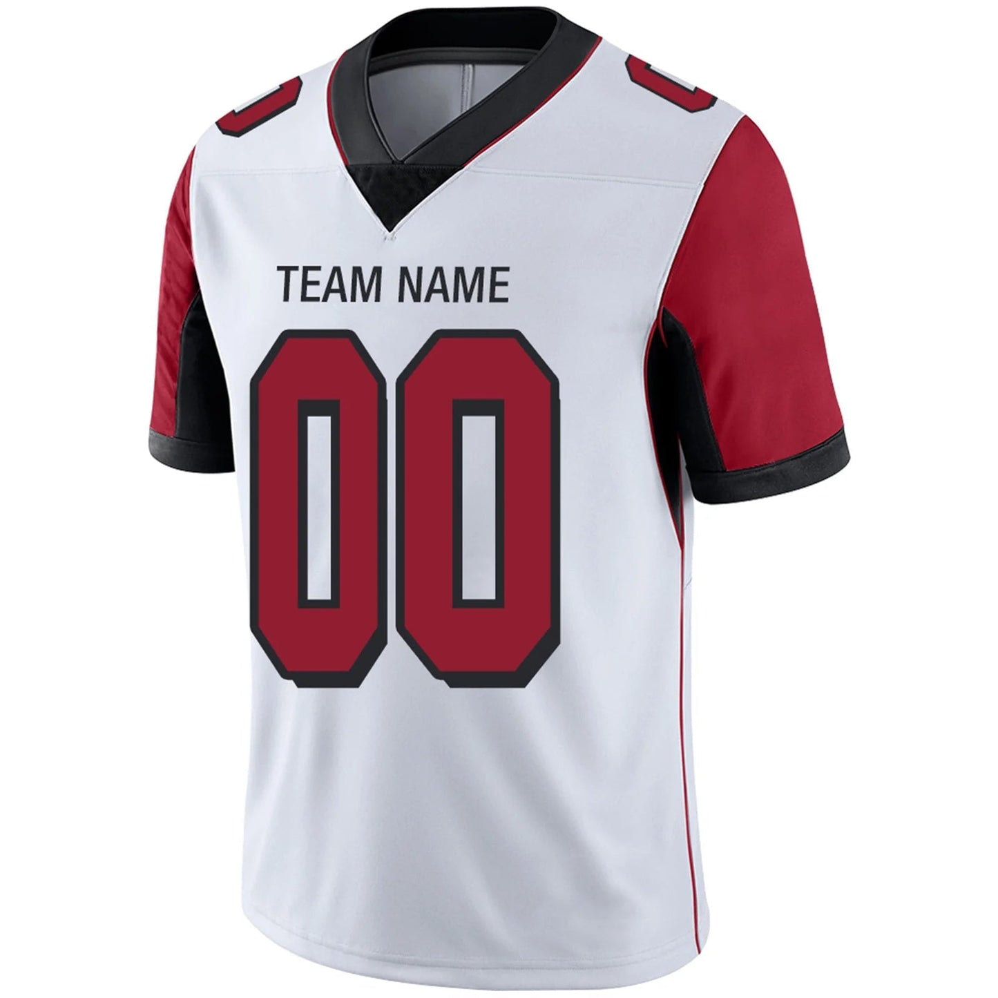 Custom A.Falcons White Personalized Design Football Jerseys