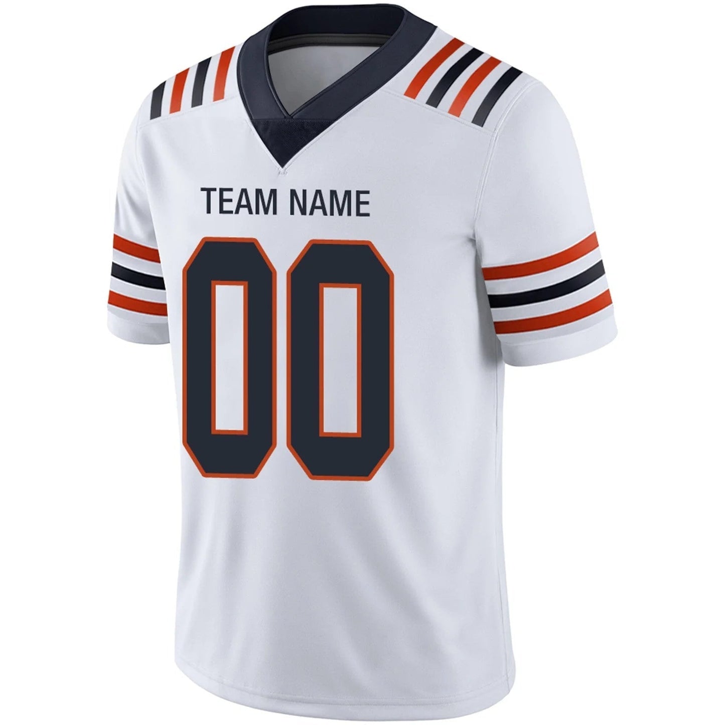 Custom C.Bears White Personalized Design Football Jerseys