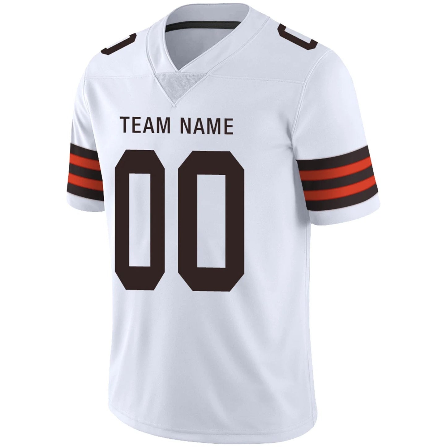 Custom C.Browns White Personalized Design Football Jerseys