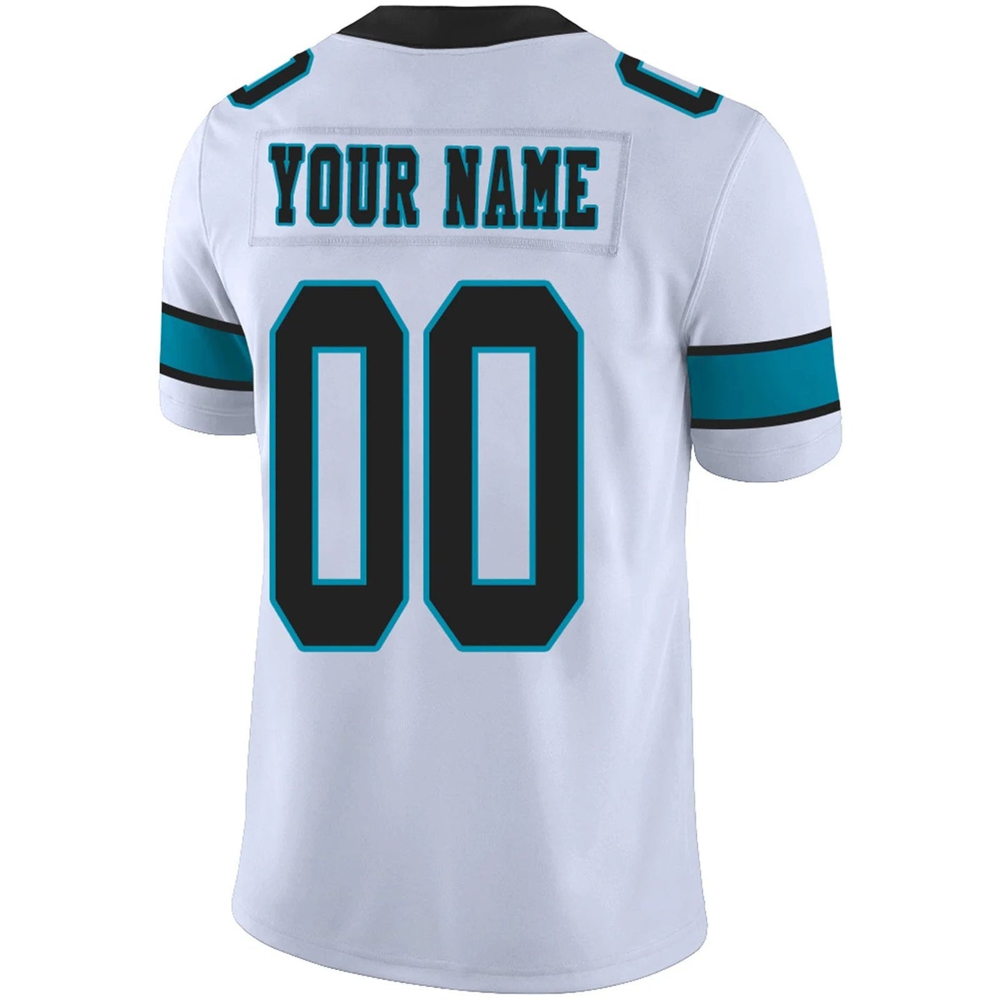 Custom C.Panthers White Personalized Design Football Jerseys