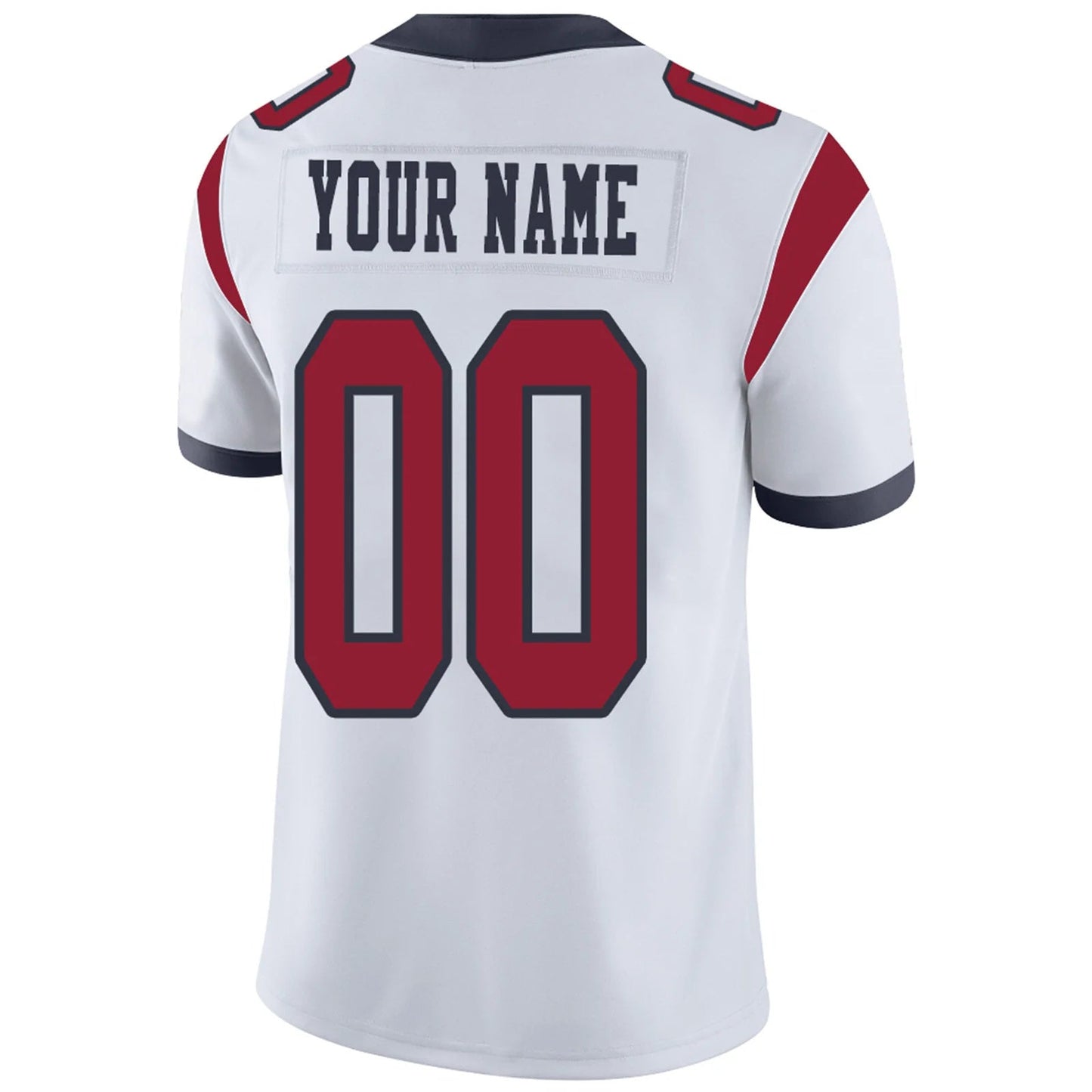 Custom H.Texans White Personalized Design Football Jerseys