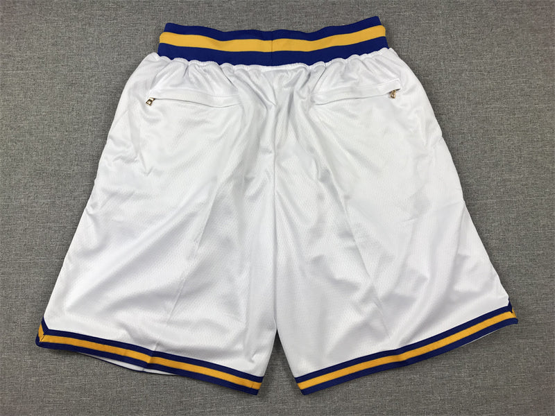 Men's UCLA Bruins White Basketball Shorts
