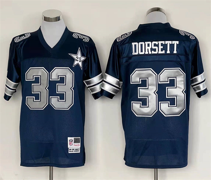 Men's Dallas Cowboys Tony Dorsett Mitchell & Ness Navy Legacy Replica Player jersey