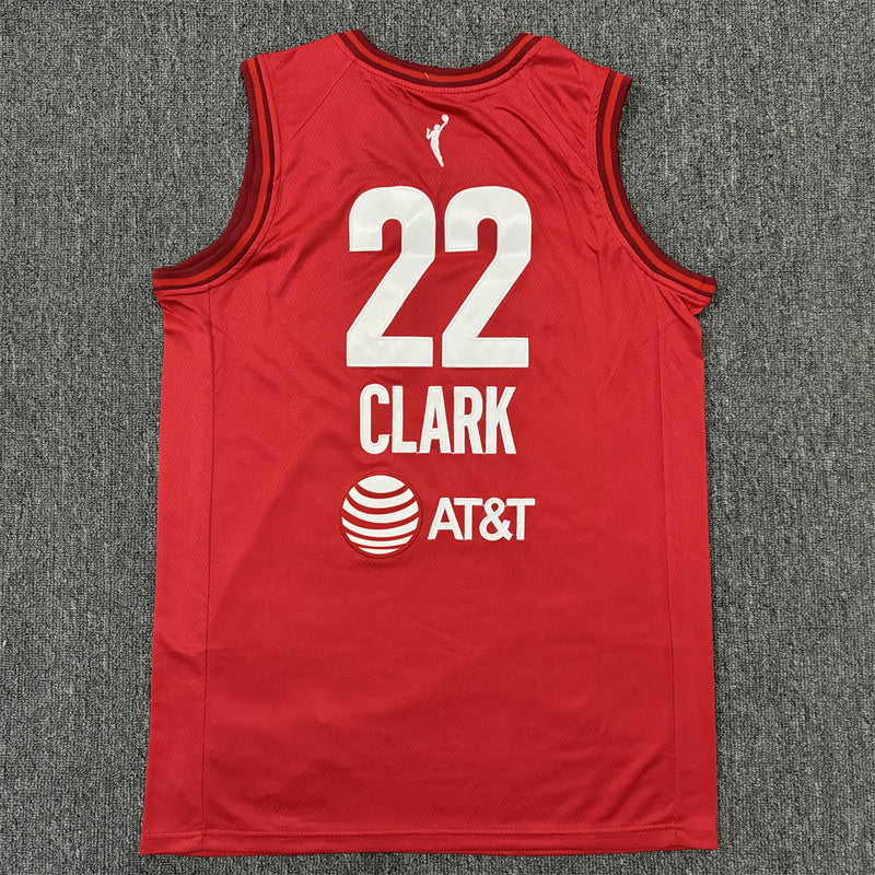 Men's Indiana Fever Caitlin Clark #22 Red Basketball Jersey