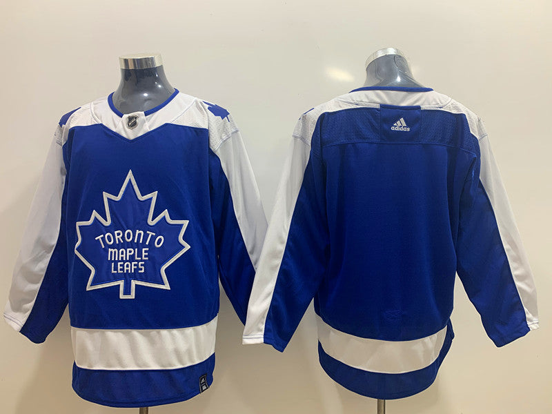 Men's Toronto Maple Leafs Blue Team Classic Blank jersey