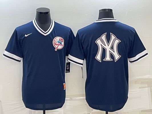 Men's New York Yankees Navy Cooperstown Collection Player jersey