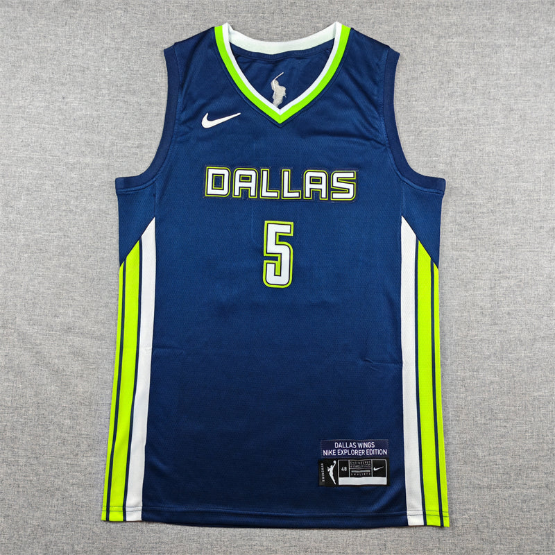 Men's Dallas Wings Paige Bueckers #5 Navy Swingman Player Jersey