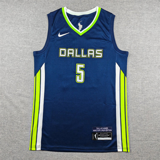Men's Dallas Wings Paige Bueckers #5 Navy Swingman Player Jersey