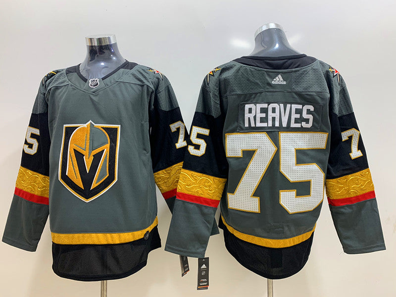 Men's Vegas Golden Knights Ryan Reaves #75 Gray Breakaway Player jersey