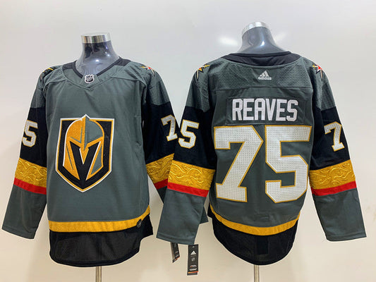 Men's Vegas Golden Knights Ryan Reaves #75 Gray Breakaway Player jersey