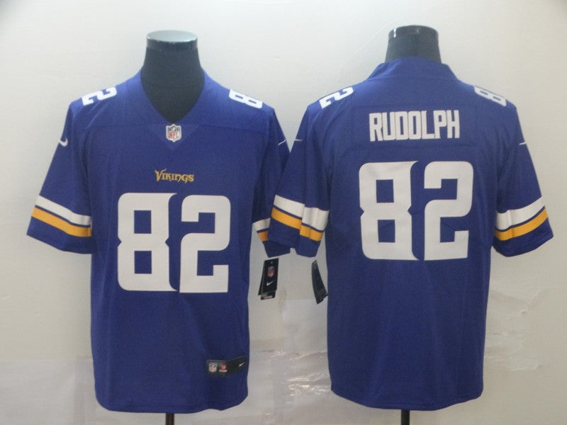 Men's Minnesota Vikings Kyle Rudolph #82 Purple Game jersey