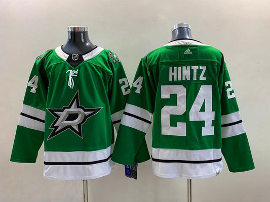 Men's Dallas Stars Roope Hintz #24 Kelly Green Home Breakaway Player jersey