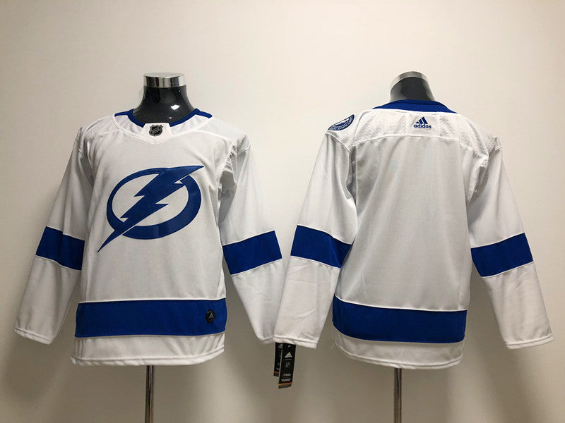 Men's Tampa Bay Lightning White Breakaway Blank jersey