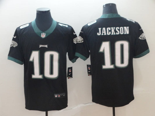 Men's Philadelphia Eagles Desean Jackson #10 Black Game jersey