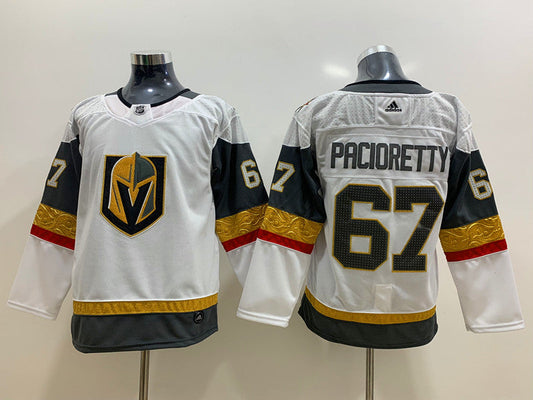 Men's Vegas Golden Knights Max Pacioretty #67 White Breakaway Player jersey