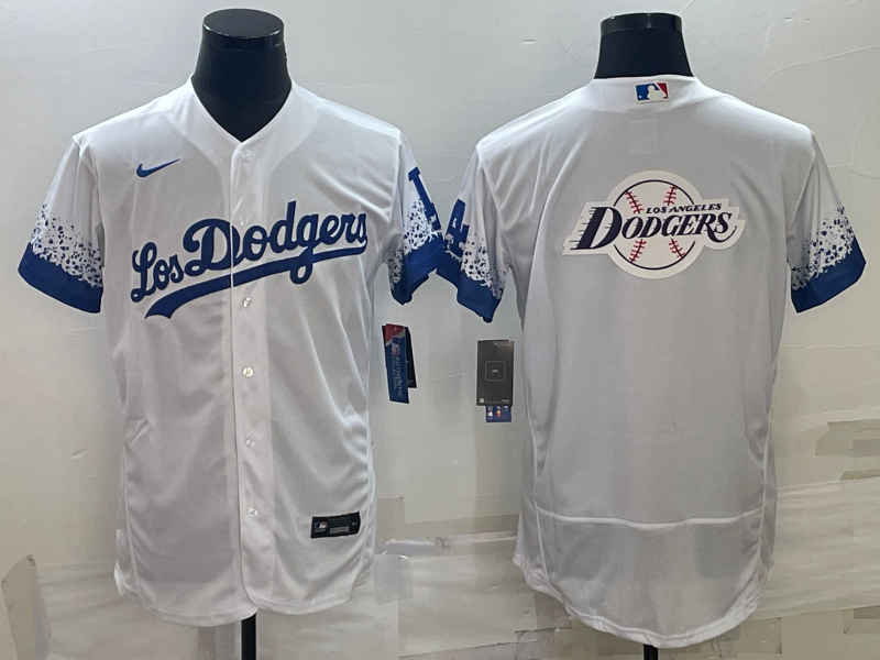 Men's Los Angeles Dodgers White Replica Baseball jersey