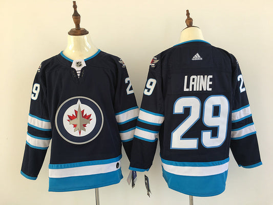 Men's Winnipeg Jets Patrick Laine #29 Navy Home Breakaway Player jersey