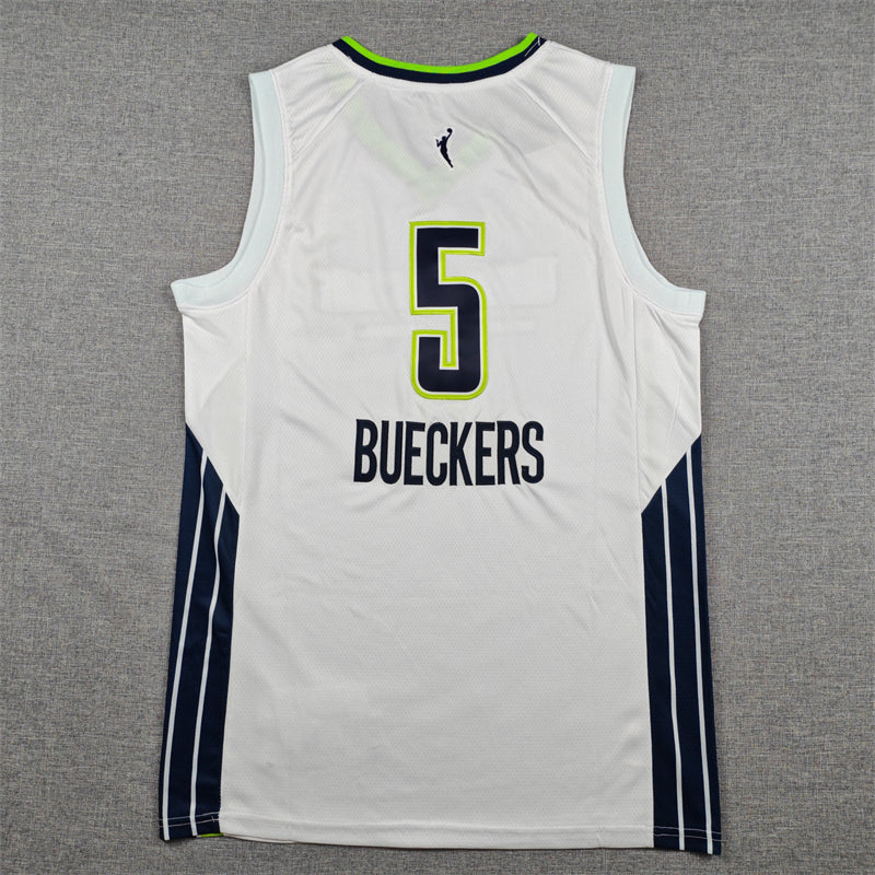 Men's Dallas Wings Paige Bueckers #5 White Swingman Player Jersey