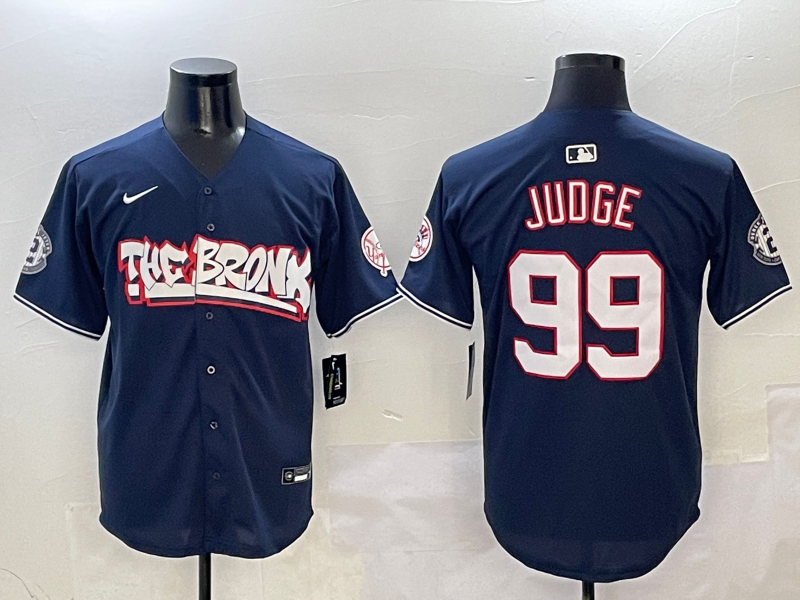 Men's New York Yankees Aaron Judge Navy Limited Player jersey