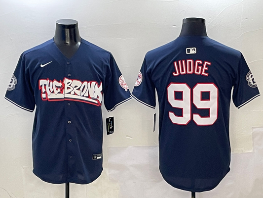 Men's New York Yankees Aaron Judge Navy Limited Player jersey