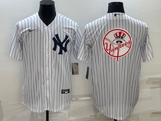 Men's New York Yankees White Home Replica Team jersey