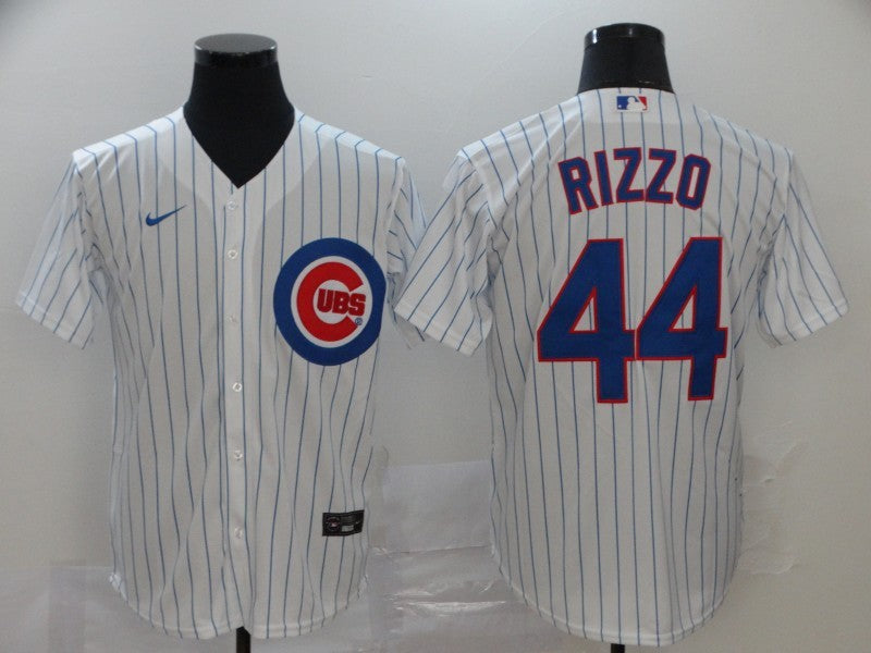 Men's Chicago Cubs Anthony Rizzo #44 White Replica Baseball jersey