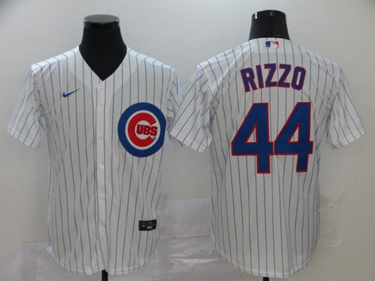 Men's Chicago Cubs Anthony Rizzo #44 White Replica Baseball jersey